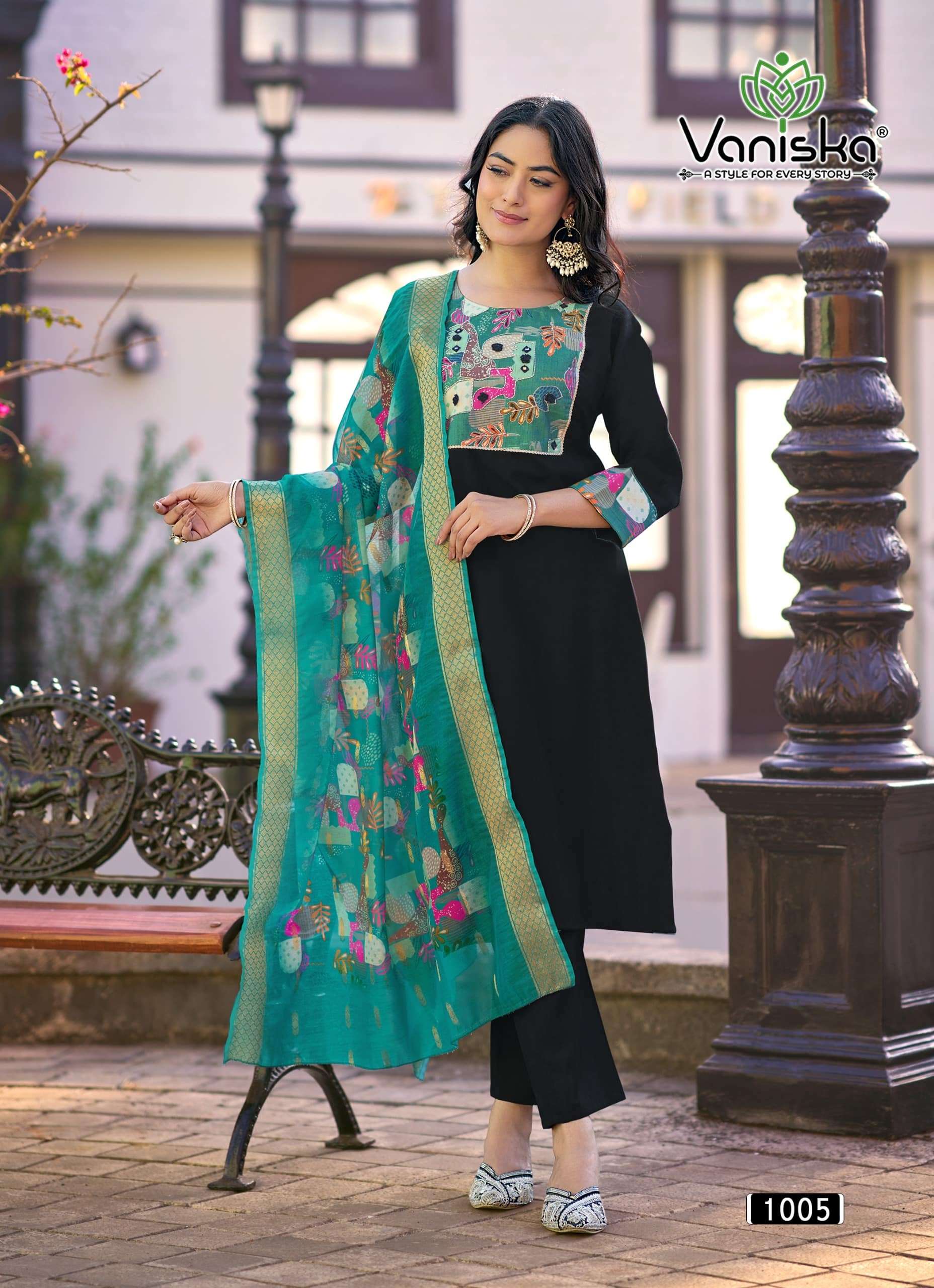 Vaniska Fashion Kasturi Vol - 1 1001 To 1006 Series Salwar Suit Set Wholesale Catalogue - Amrah Wholesale