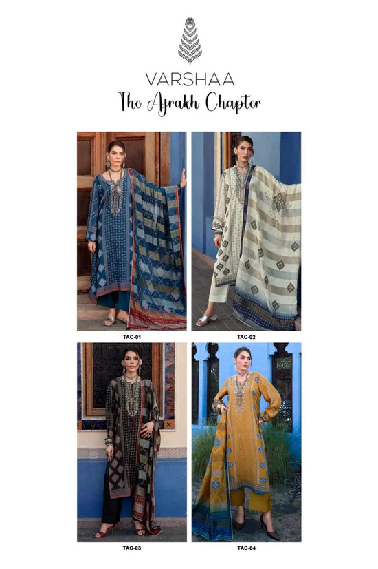 Varsha The Ajrakh Chapter Dress Material - Amrah Wholesale