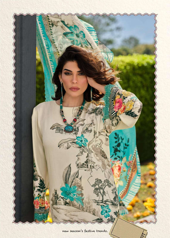 Varsha Fashion Artisan Story Premium Lawn Cotton Designer Salwar Suit Set