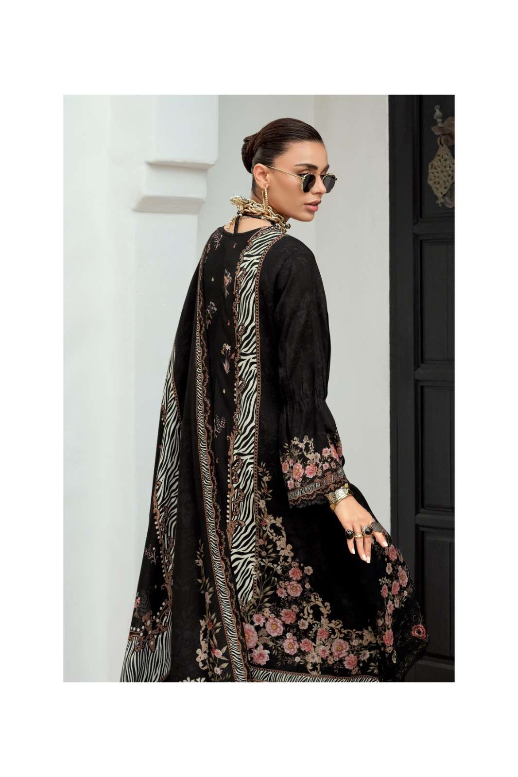 Varsha Beautiful People Muslin Embroidered Dress Material - Amrah Wholesale