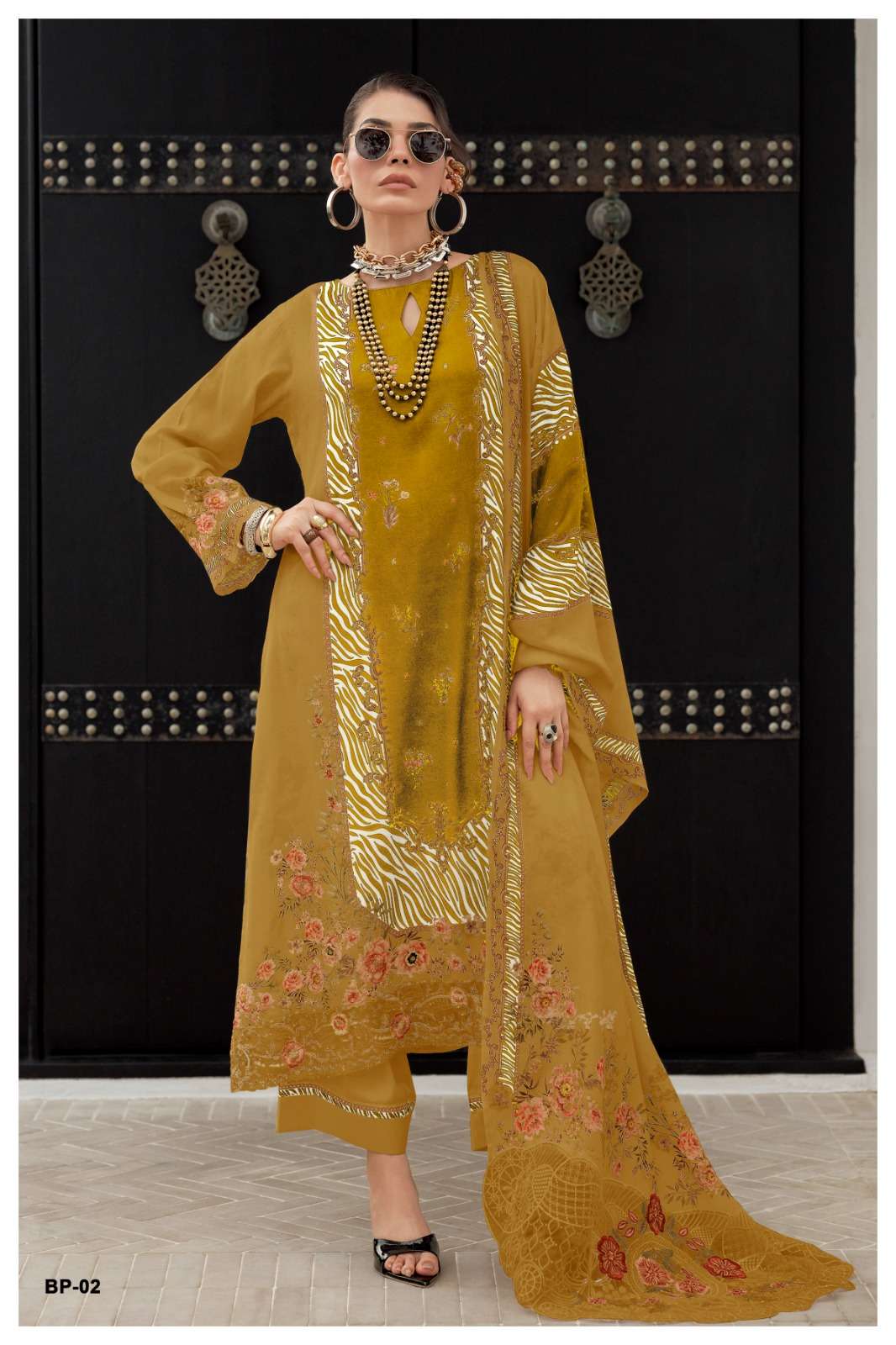 Varsha Fashion Beautiful People Vol 2 Viscose Muslin Designer Salwar Suit Set