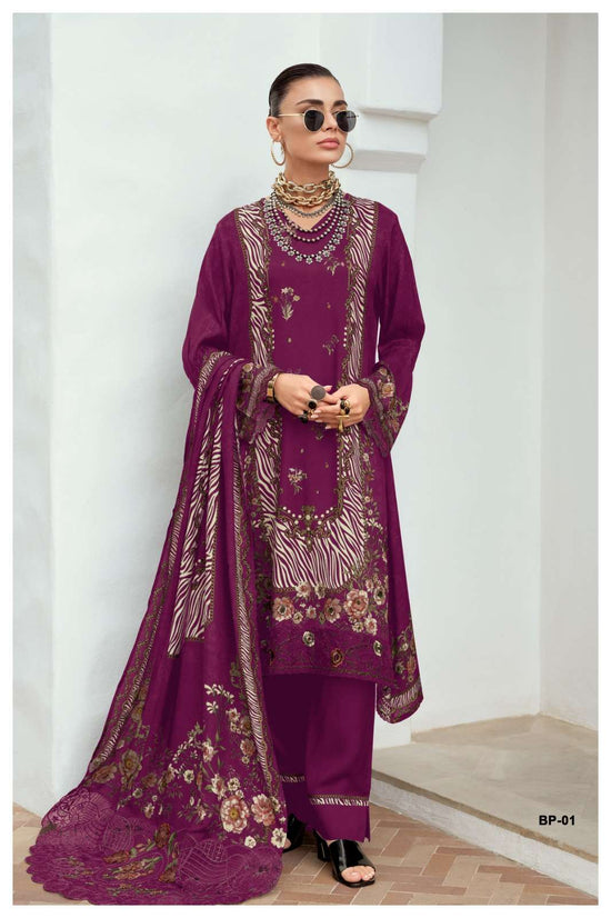 Varsha Fashion Beautiful People Vol 2 Viscose Muslin Designer Salwar Suit Set