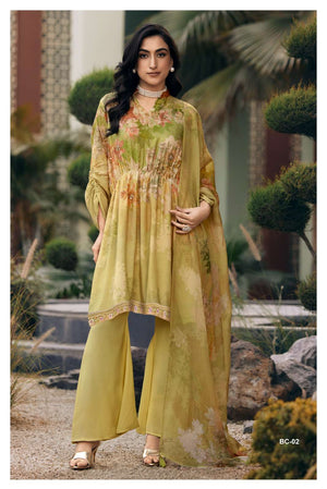 Varsha Fashion Botanica Mul Cotton Dress Material