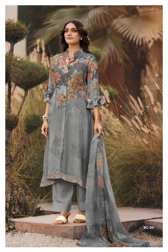 Varsha Fashion Botanica Mul Cotton Dress Material