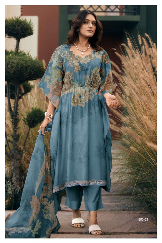Varsha Fashion Botanica Mul Cotton Dress Material