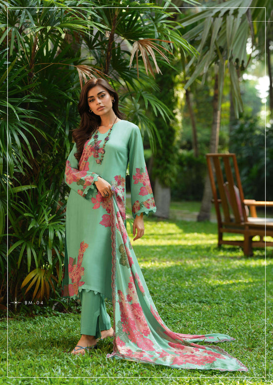 Varsha Fashion Breeze Mode Viscose Muslin Designer Salwar Suit Set