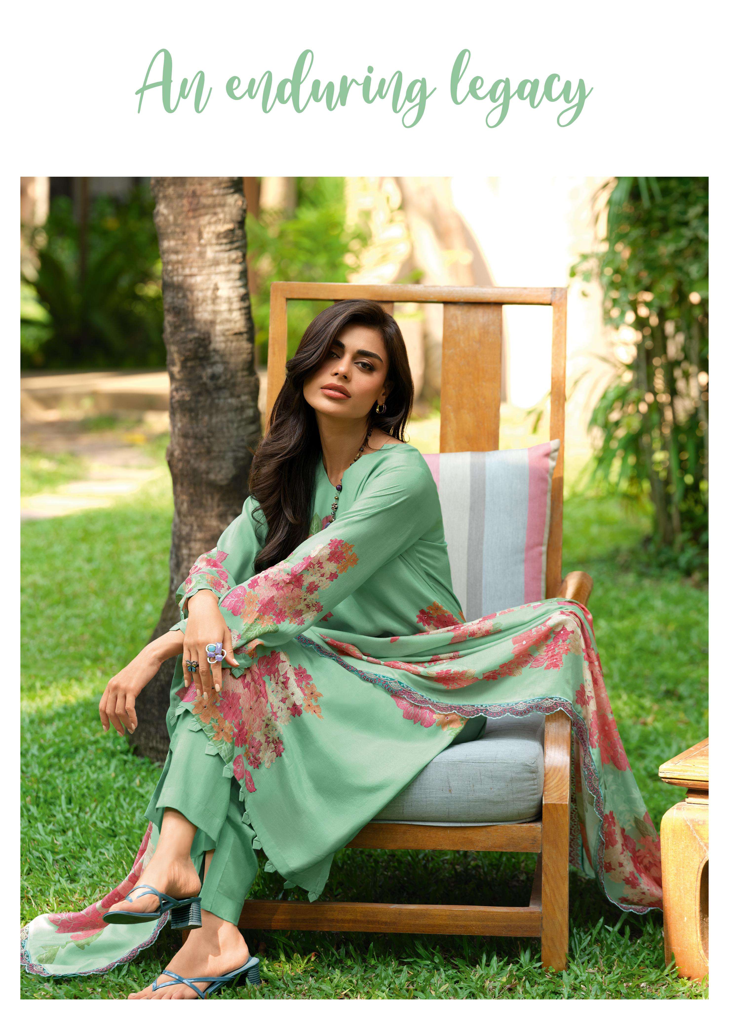 Varsha Fashion Breeze Mode Viscose Muslin Designer Salwar Suit Set