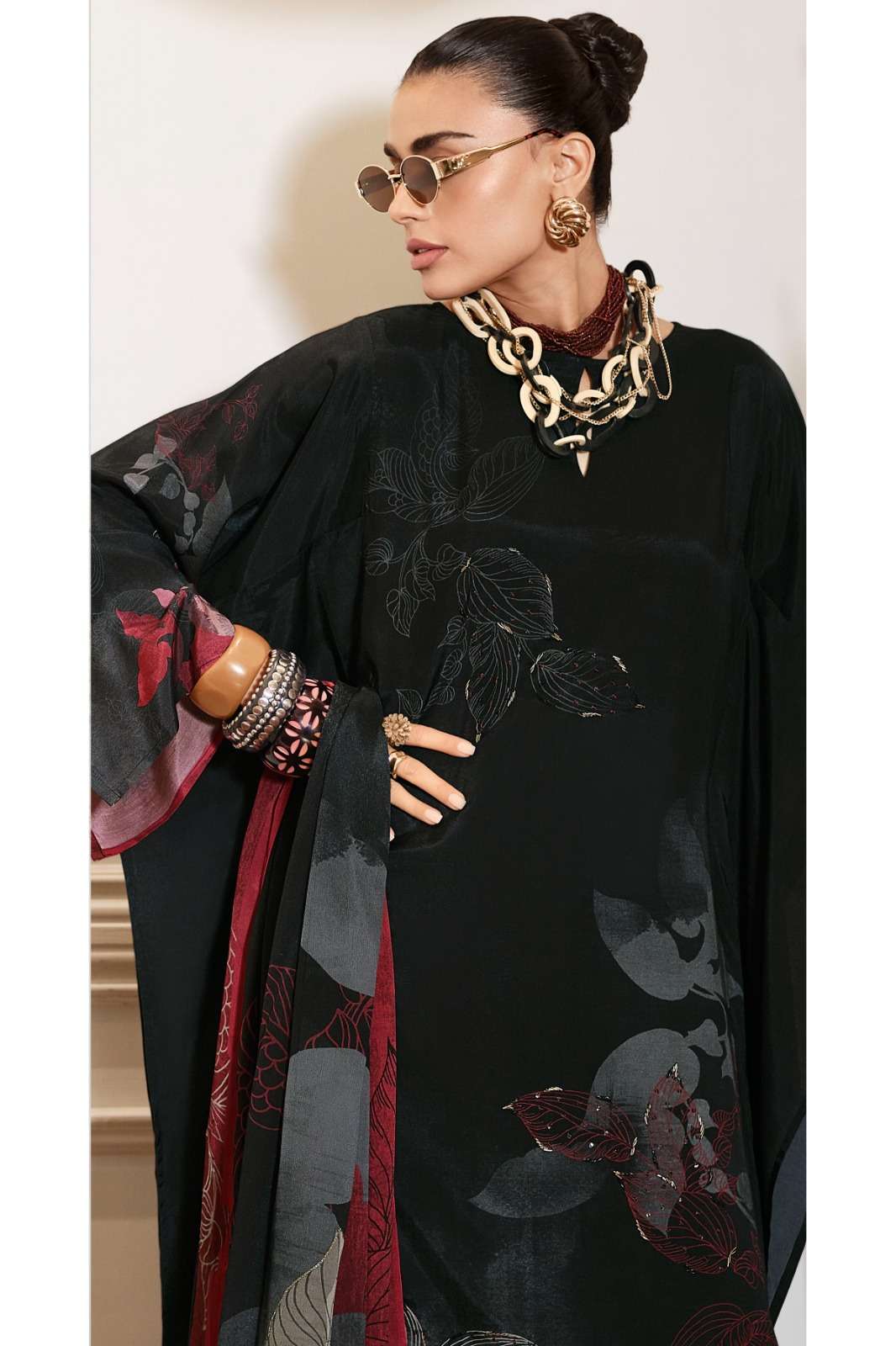 Varsha Canvas Muslin Dress Material - Amrah Wholesale
