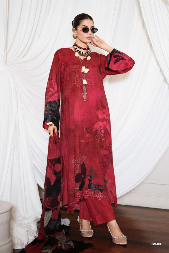 Varsha Canvas Muslin Dress Material - Amrah Wholesale