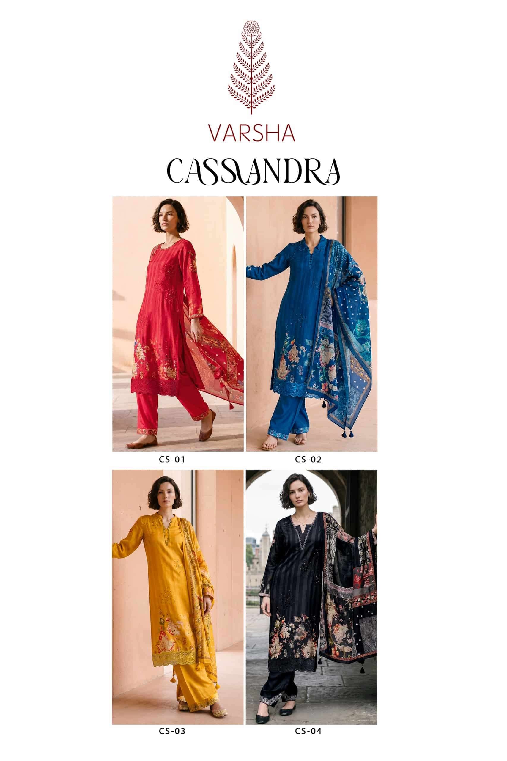 Varsha Fashion Cassandra Viscose Muslin Dress Material