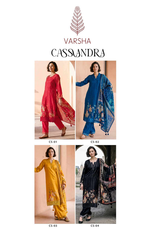 Varsha Fashion Cassandra Viscose Muslin Dress Material