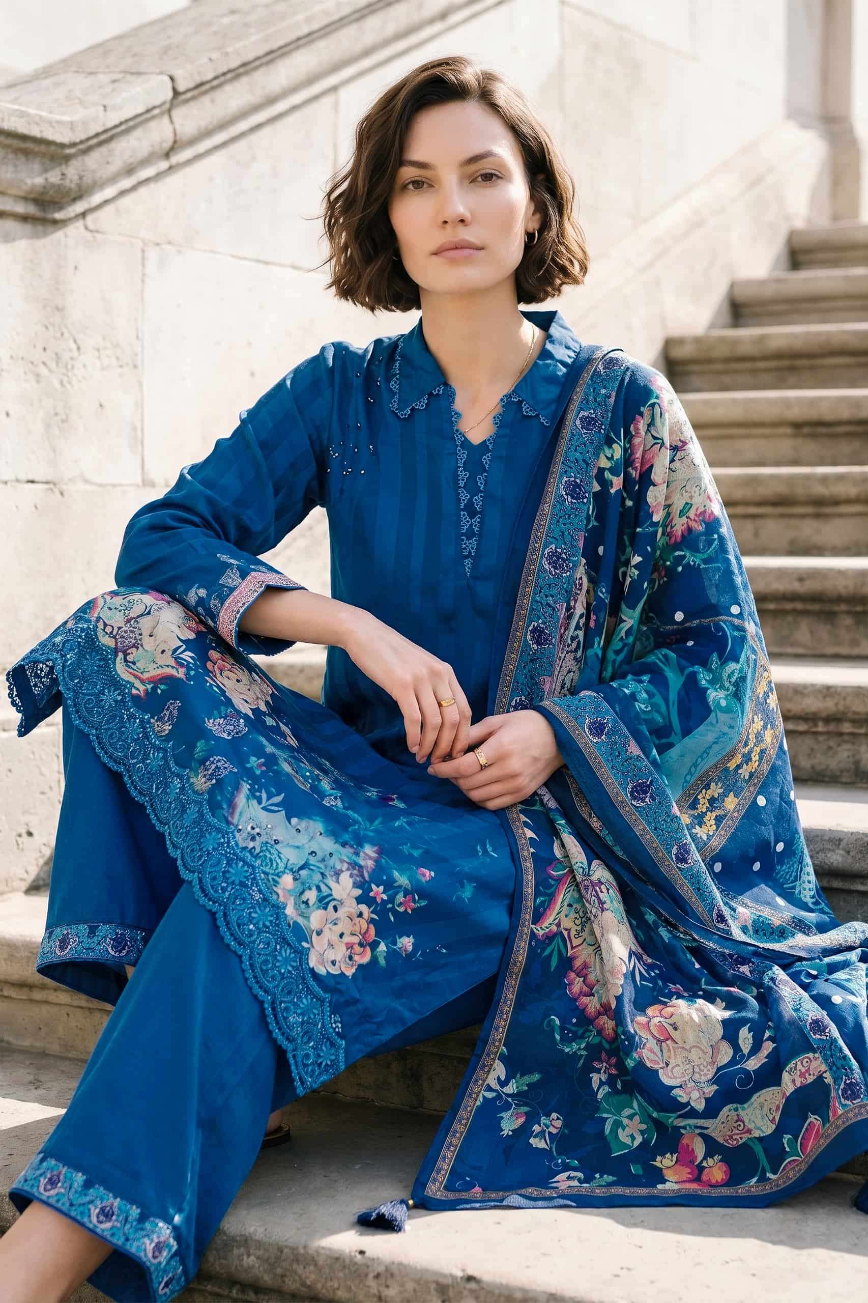 Varsha Fashion Cassandra Viscose Muslin Dress Material