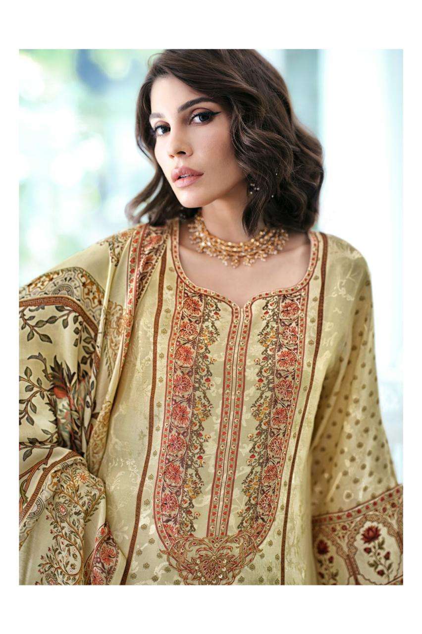 Varsha Fashion Eclipse Bloom Silk Designer Dress Material