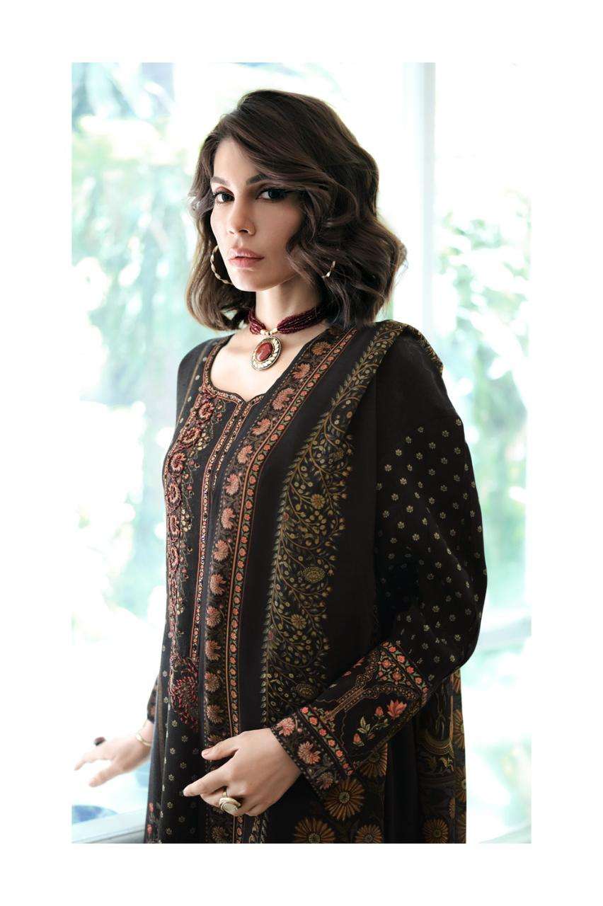 Varsha Fashion Eclipse Bloom Silk Designer Dress Material