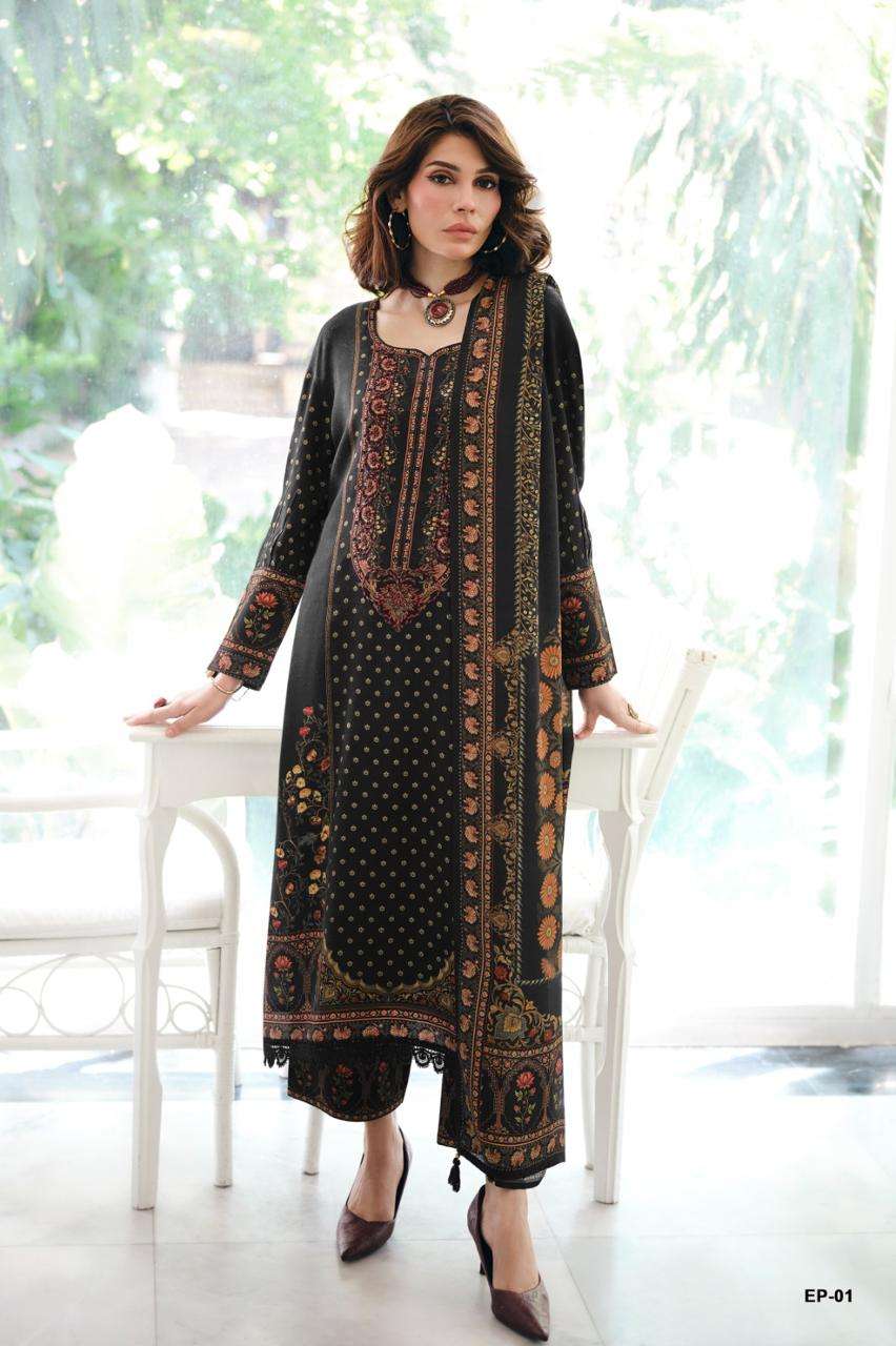 Varsha Fashion Eclipse Bloom Silk Designer Dress Material