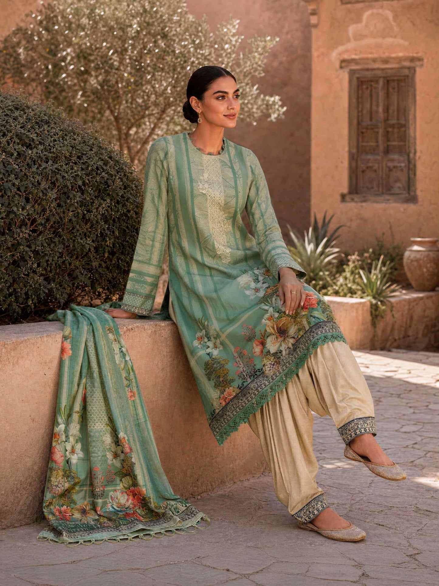 Varsha Elan E Ishq Chapter 2 Viscose Muslin Dress Material