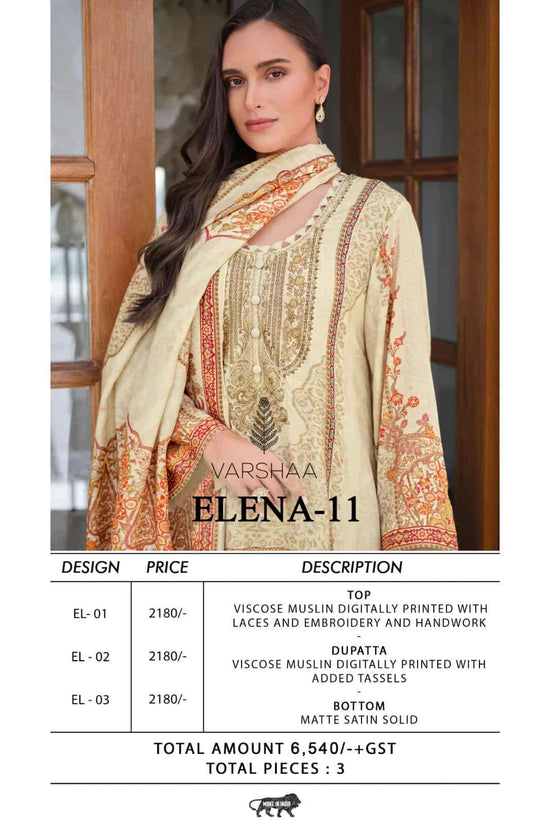 Varsha Fashion Elena Vol 11 - Amrah Wholesale