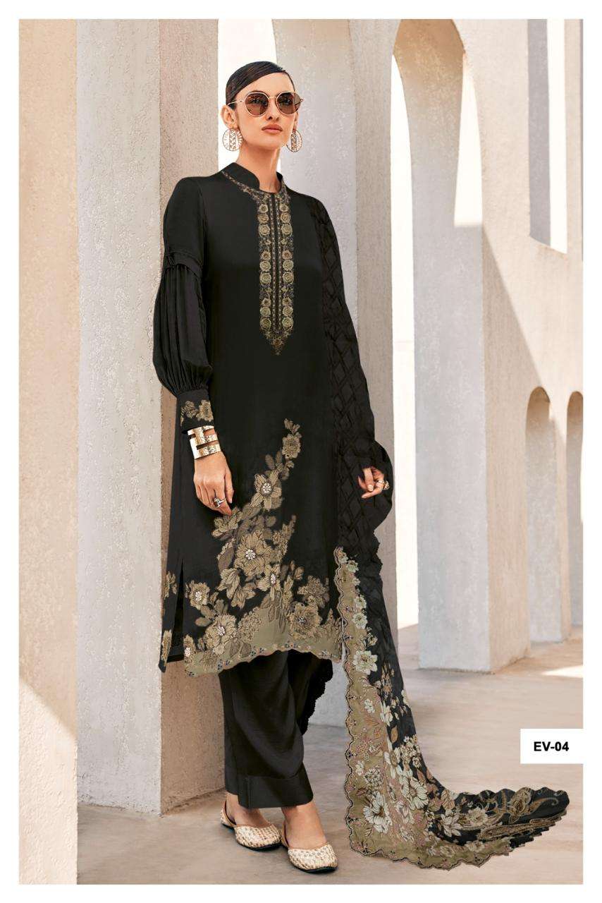 Varsha Fashion Evreen Muslin Dress Material Wholesale - Amrah Wholesale