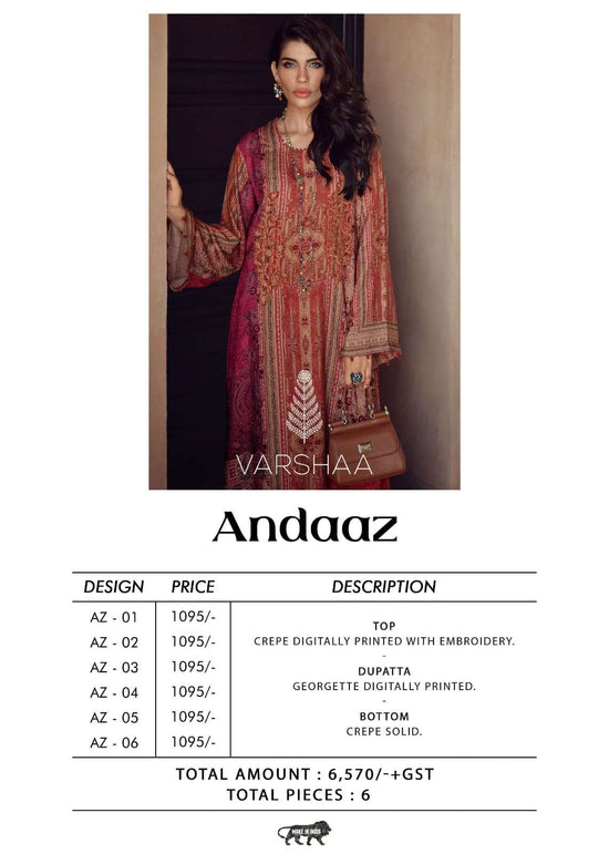 Varsha Fashion Andaaz