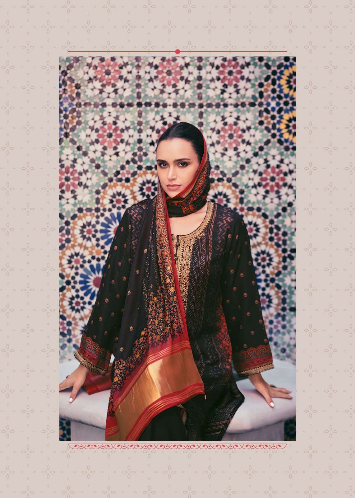 Varsha Fashion Anvika Russian Silk Designer Dress Material - Amrah Wholesale