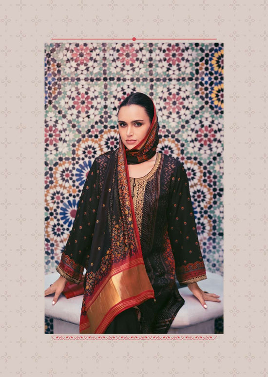 Varsha Fashion Anvika Russian Silk Designer Dress Material - Amrah Wholesale