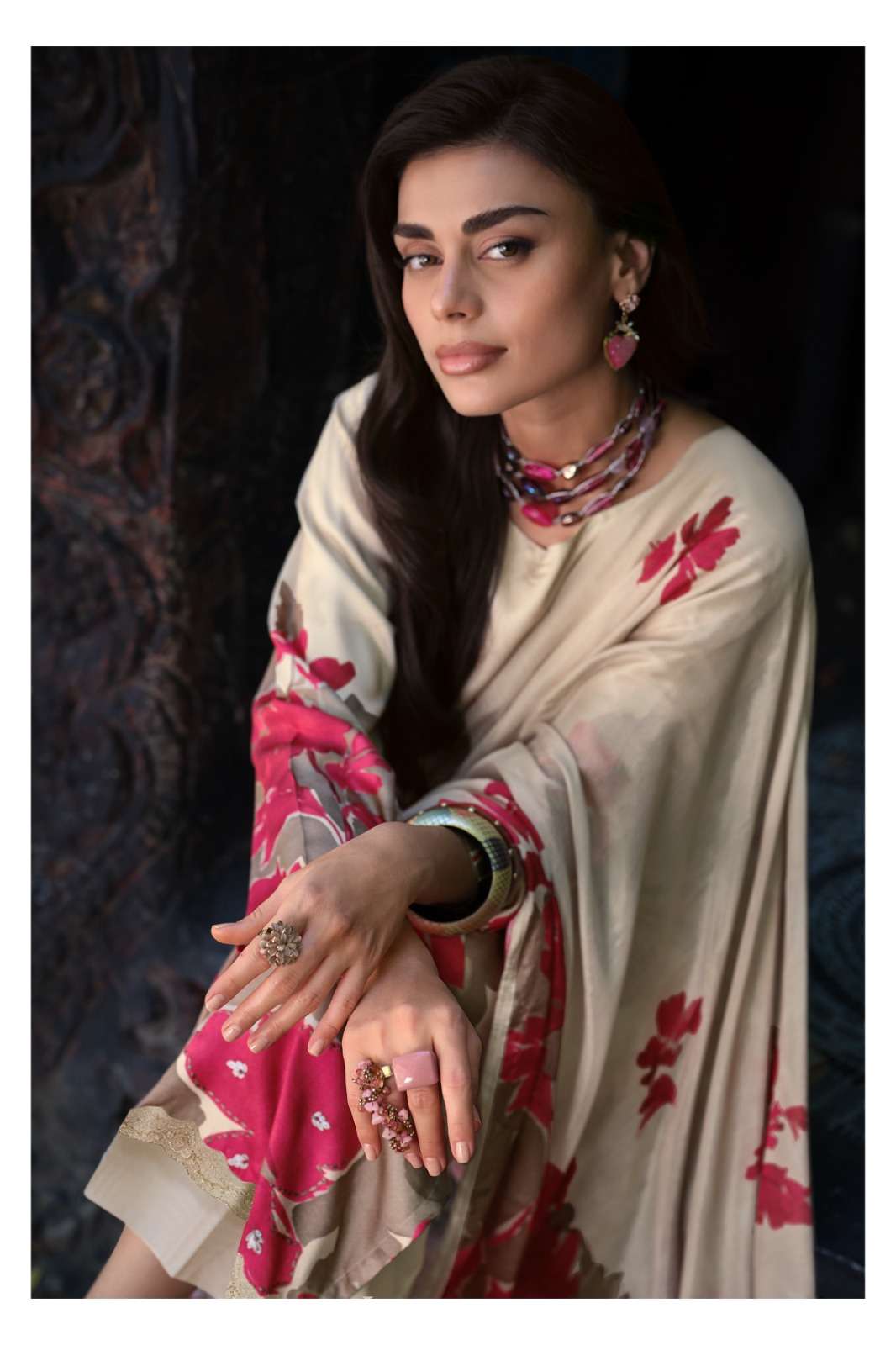 Varsha Fashion Arcadia Viscose Muslin Digital Printed Dress Material - Amrah Wholesale