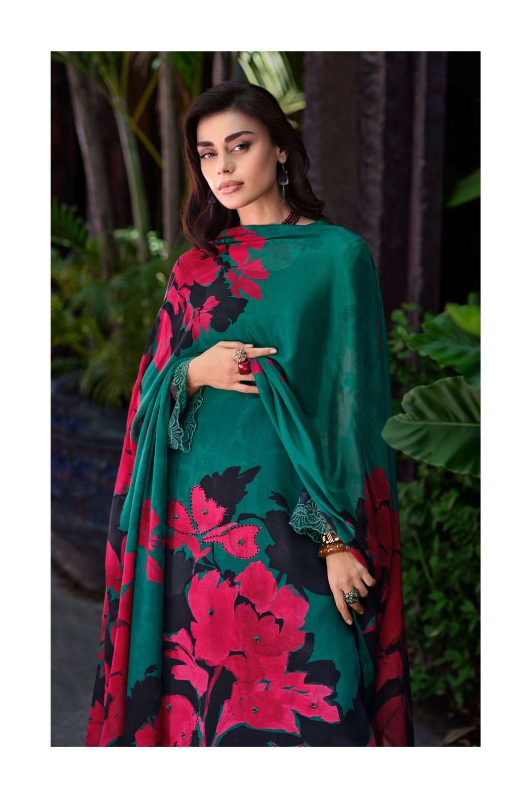 Varsha Fashion Arcadia Viscose Muslin Digital Printed Dress Material - Amrah Wholesale