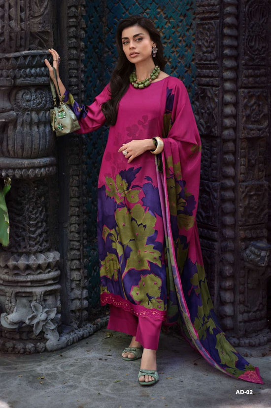 Varsha Fashion Arcadia Viscose Muslin Digital Printed Dress Material - Amrah Wholesale