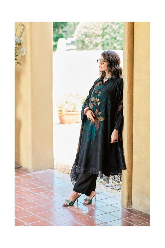 Varsha Fashion Ash Viscose Digital Print Dress Material - Amrah Wholesale