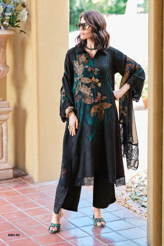 Varsha Fashion Ash Viscose Digital Print Dress Material - Amrah Wholesale