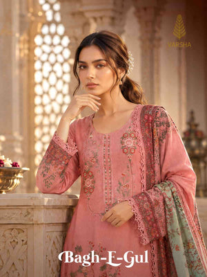 Varsha Fashion Bagh E Gul Pashmina Dress Material