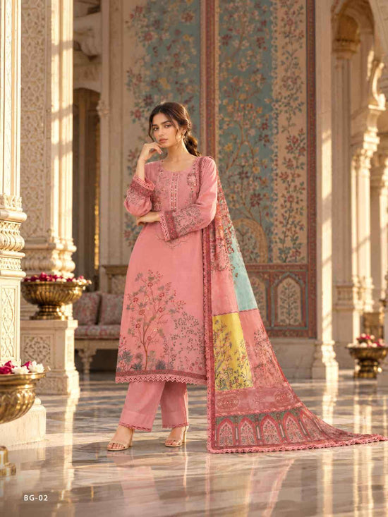 Varsha Fashion Bagh E Gul Pashmina Dress Material