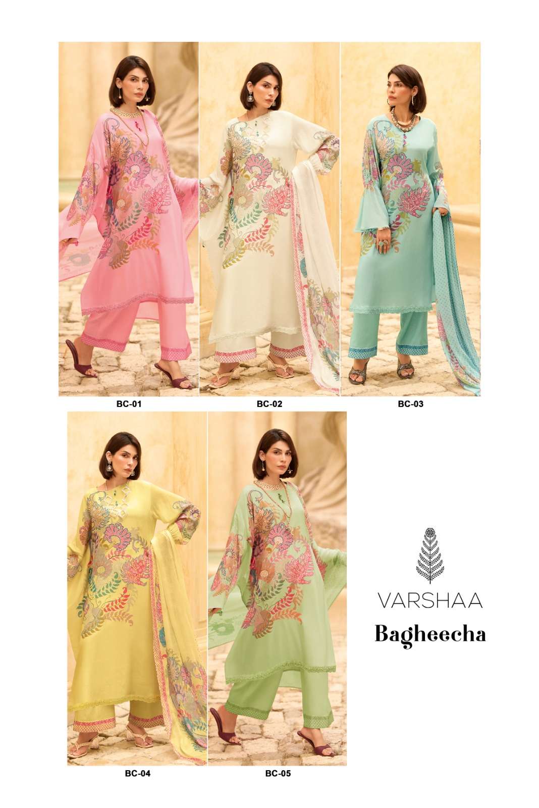 Varsha Fashion Bagheecha Cotton Dress Material - Amrah Wholesale