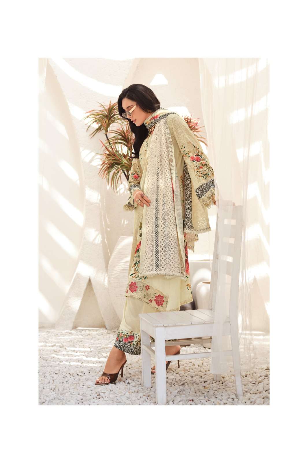Varsha Fashion Beautiful Soul Muslin Designer Dress Material - Amrah Wholesale
