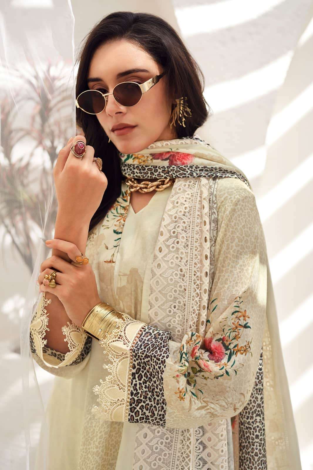 Varsha Fashion Beautiful Soul Muslin Designer Dress Material - Amrah Wholesale