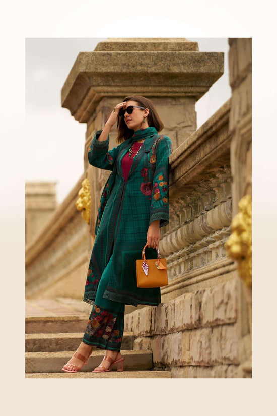 Varsha Fashion Blossom Aura Viscose Pashmina Dress Material - Amrah Wholesale