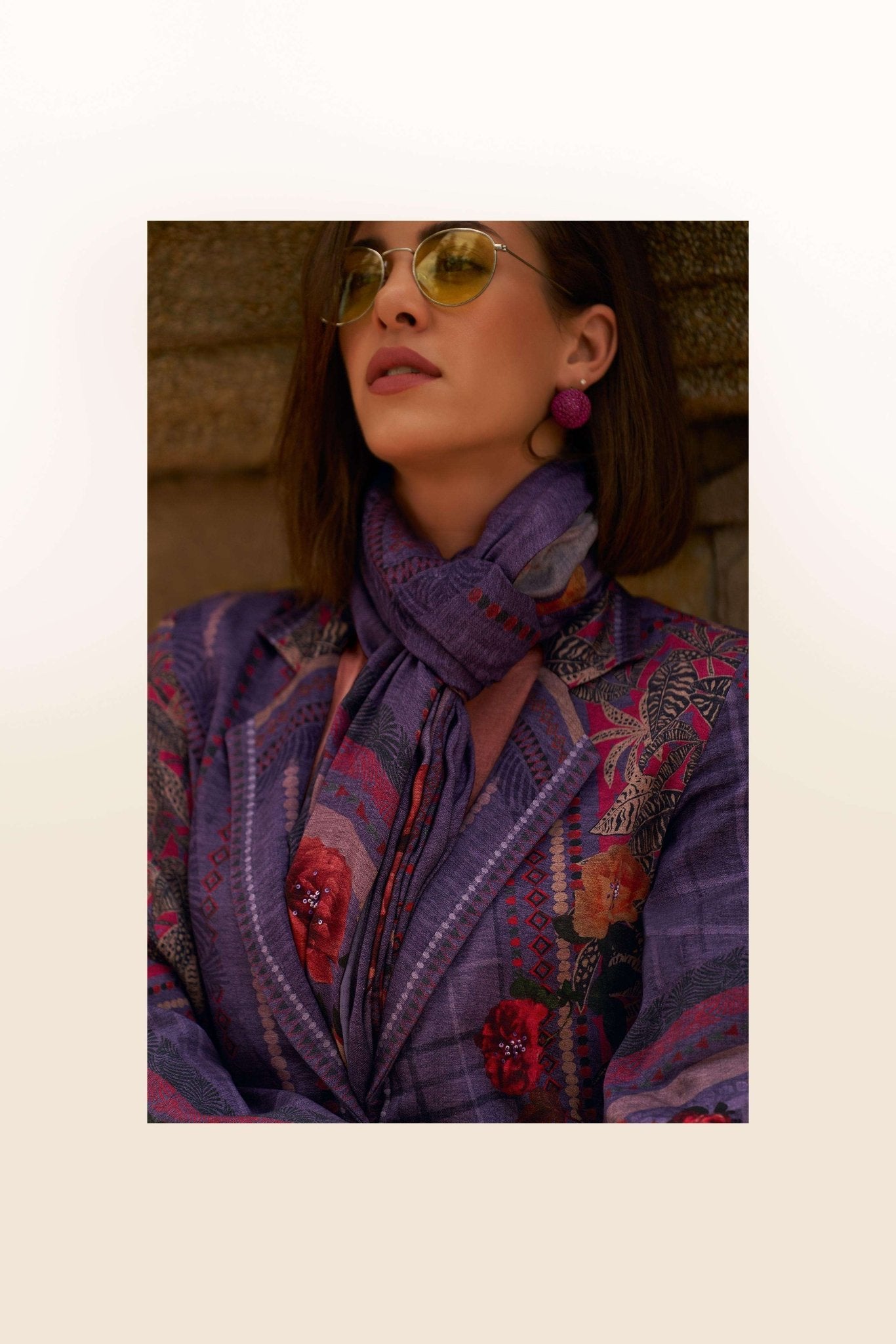 Varsha Fashion Blossom Aura Viscose Pashmina Dress Material - Amrah Wholesale