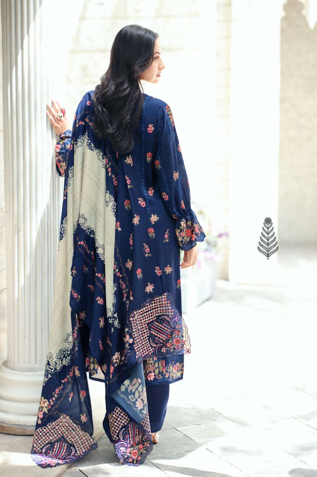 Varsha Fashion Clara Viscose Muslin Embroidered Salwar Suit Set Wholesale - Amrah Wholesale