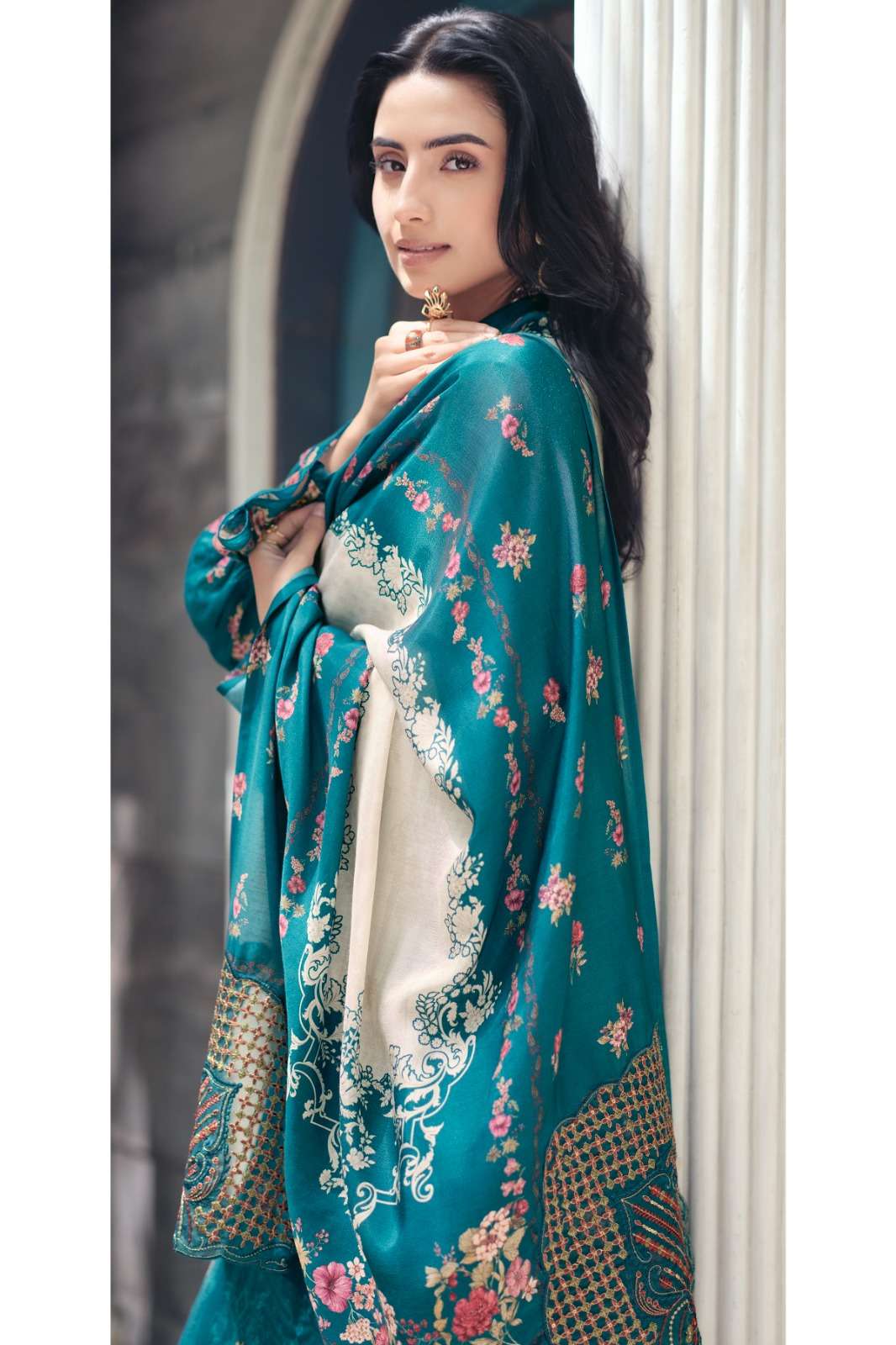 Varsha Fashion Clara Viscose Muslin Embroidered Salwar Suit Set Wholesale - Amrah Wholesale