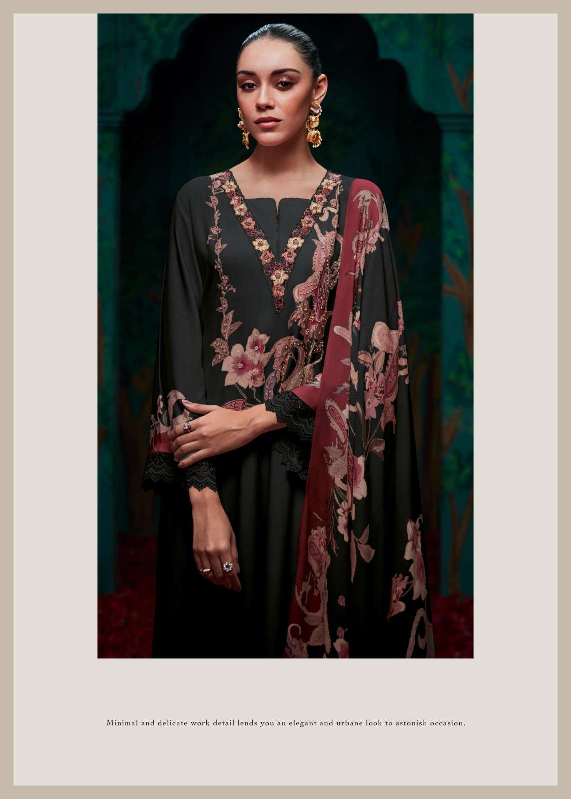 Varsha Fashion Eden Viscose Muslin Dress Material - Amrah Wholesale
