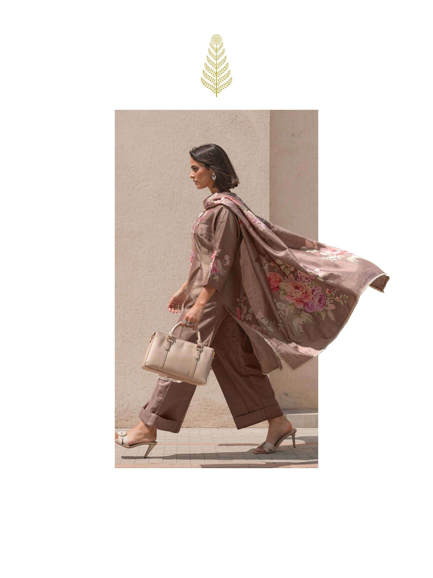 Varsha Fashion Floral Code Viscose Shimmer Dress Material