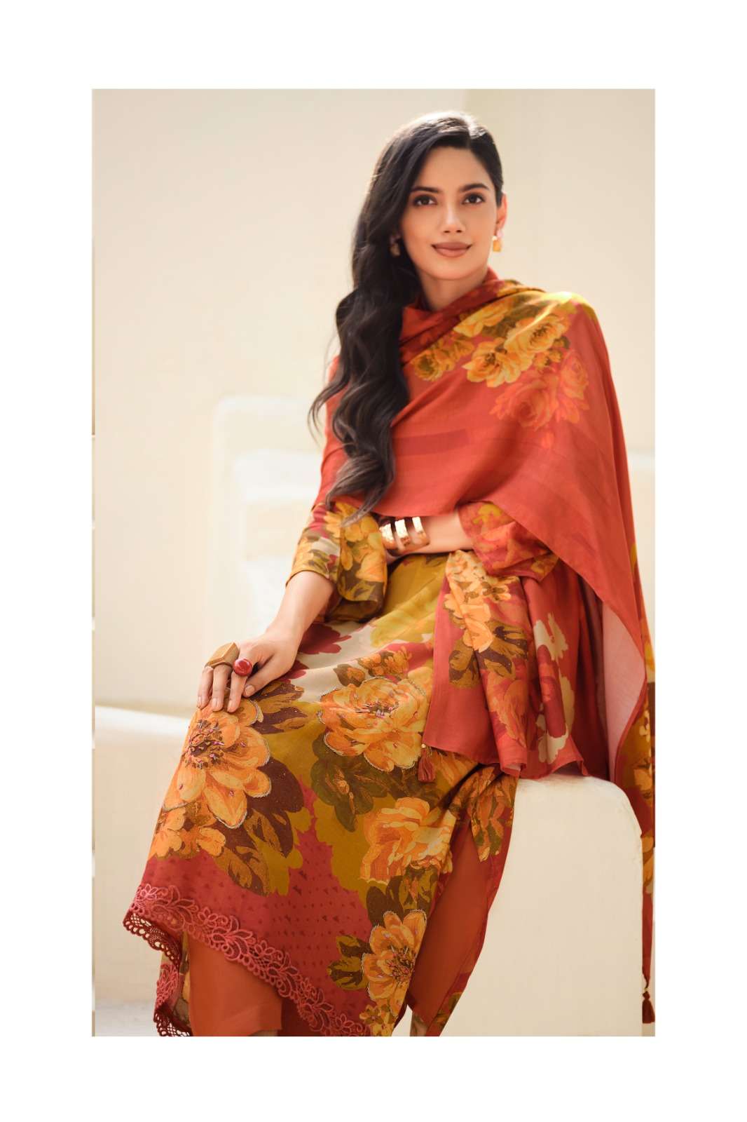 Varsha Fashion Gulisataan Diaries Viscose Muslin Dress Material - Amrah Wholesale