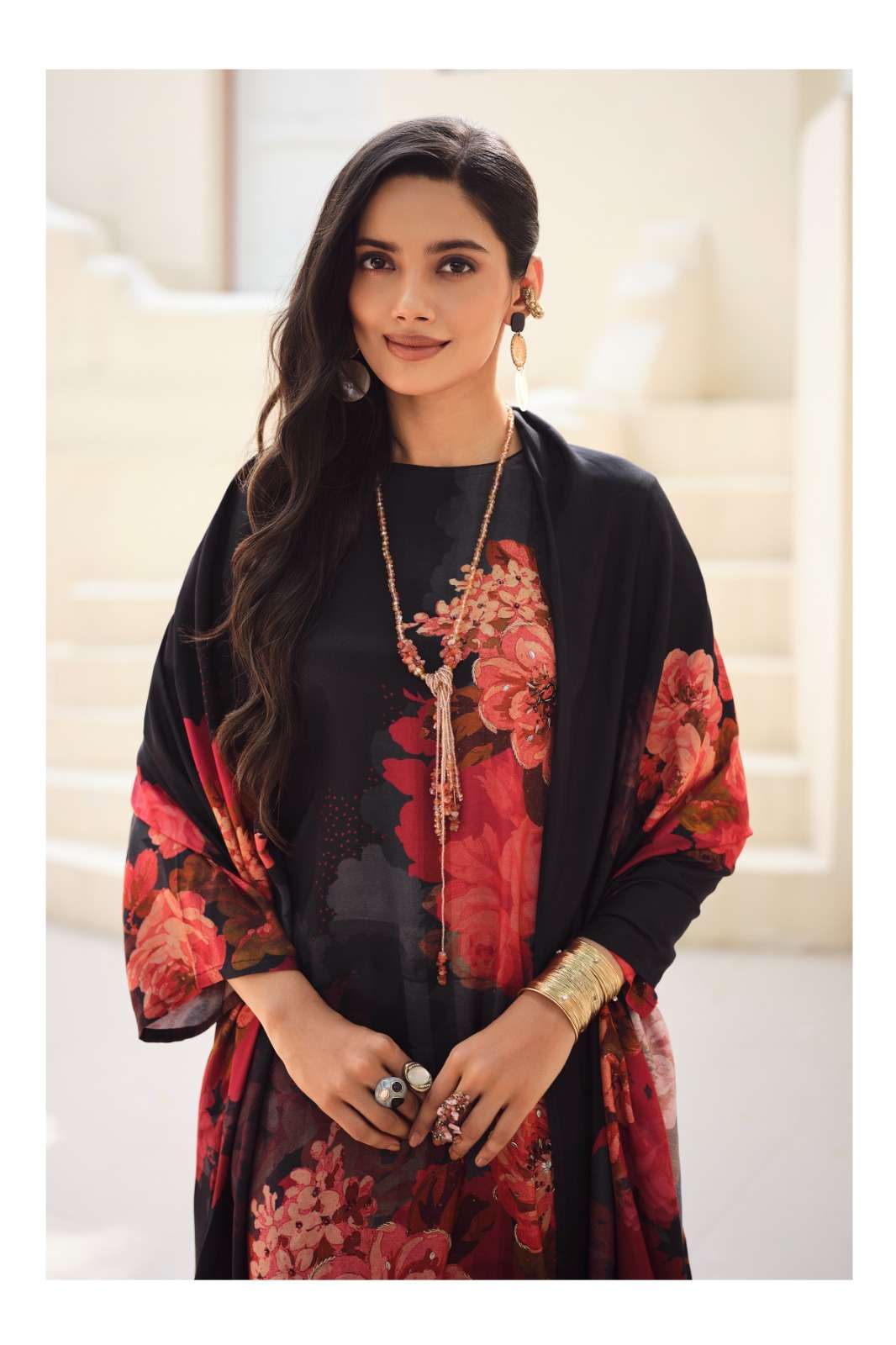 Varsha Fashion Gulisataan Diaries Viscose Muslin Dress Material - Amrah Wholesale