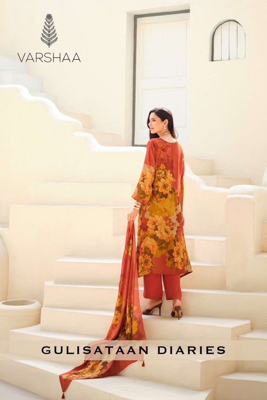 Varsha Fashion Gulisataan Diaries Viscose Muslin Dress Material - Amrah Wholesale