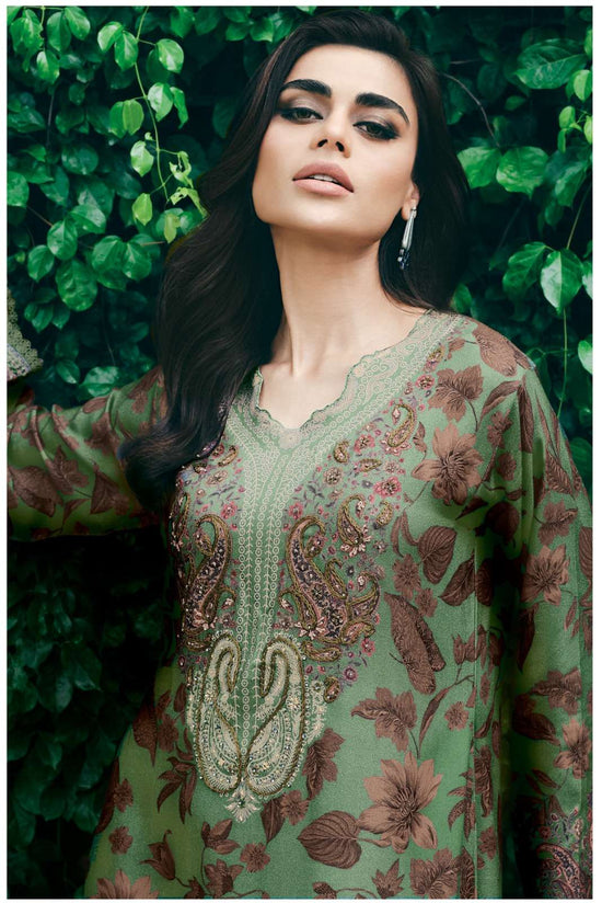 Varsha Fashion Gulmehr Tissue Shimmer Dress Material
