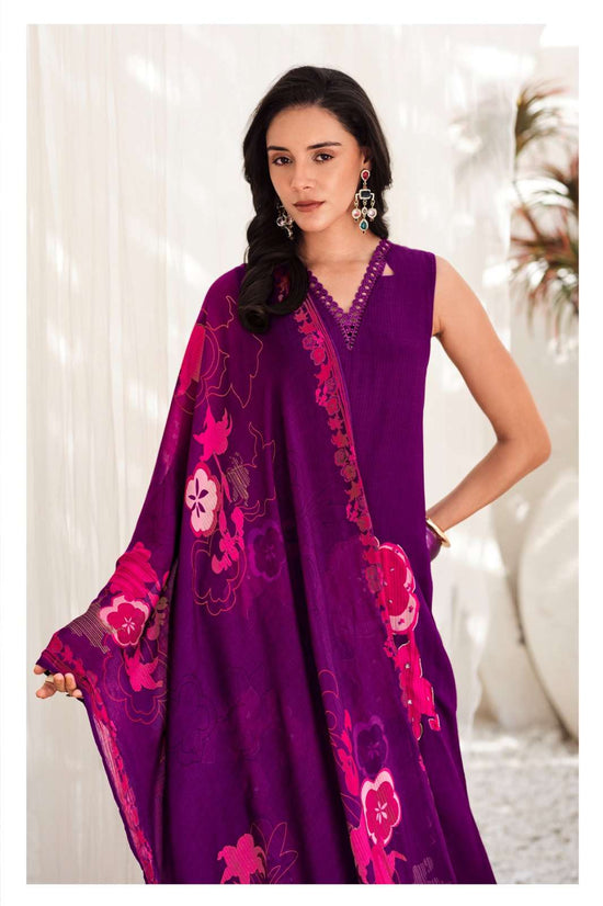 Varsha Fashion Gulraqs Premium Organza Twill Dress Material - Amrah Wholesale