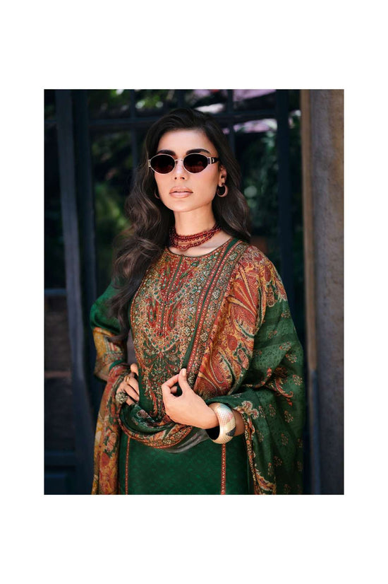 Varsha Fashion Heriz Viscose Silk Dress Material - Amrah Wholesale