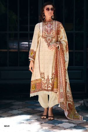 Varsha Fashion Heriz Viscose Silk Dress Material