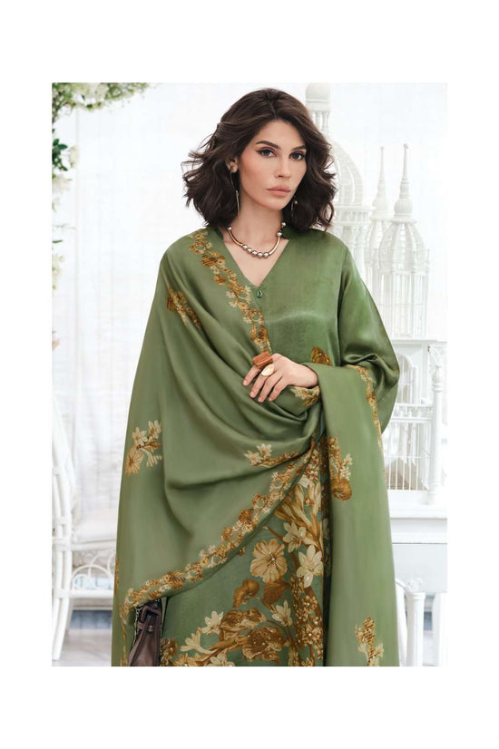 Varsha Fashion Just Like Poetry Pashmina Satin Dress Material