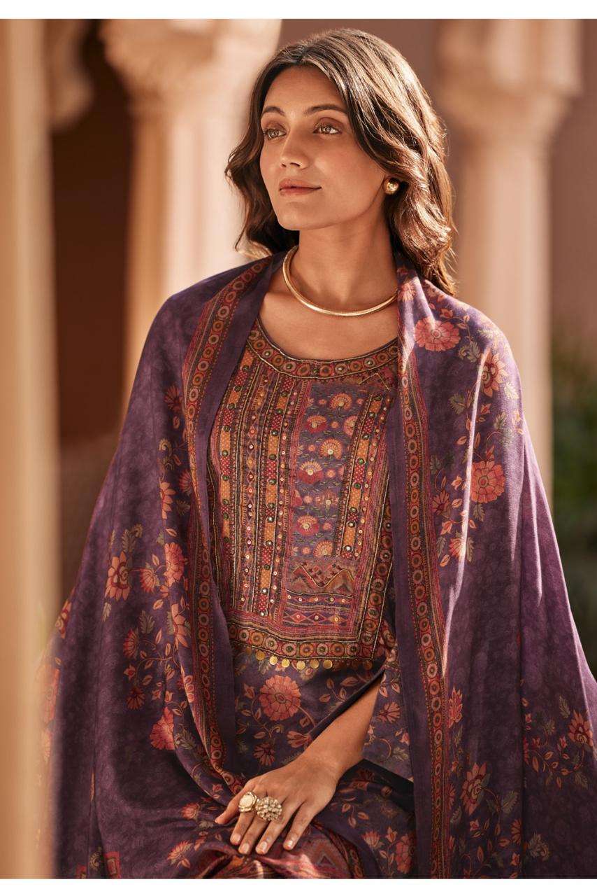 Varsha Fashion Kalam Viscose Muslin Dress Material - Amrah Wholesale